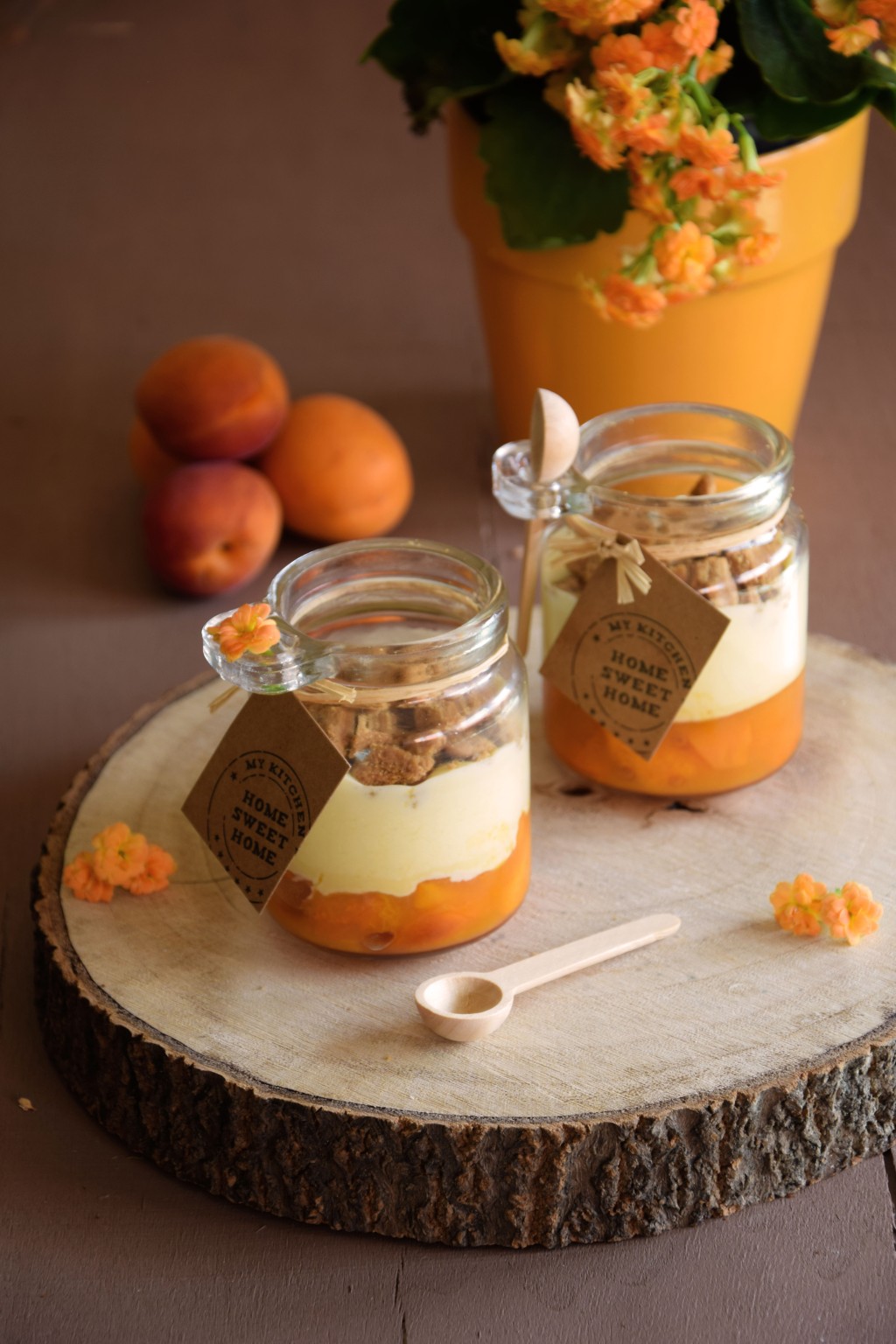 Tiramisu aux abricots & spéculoos