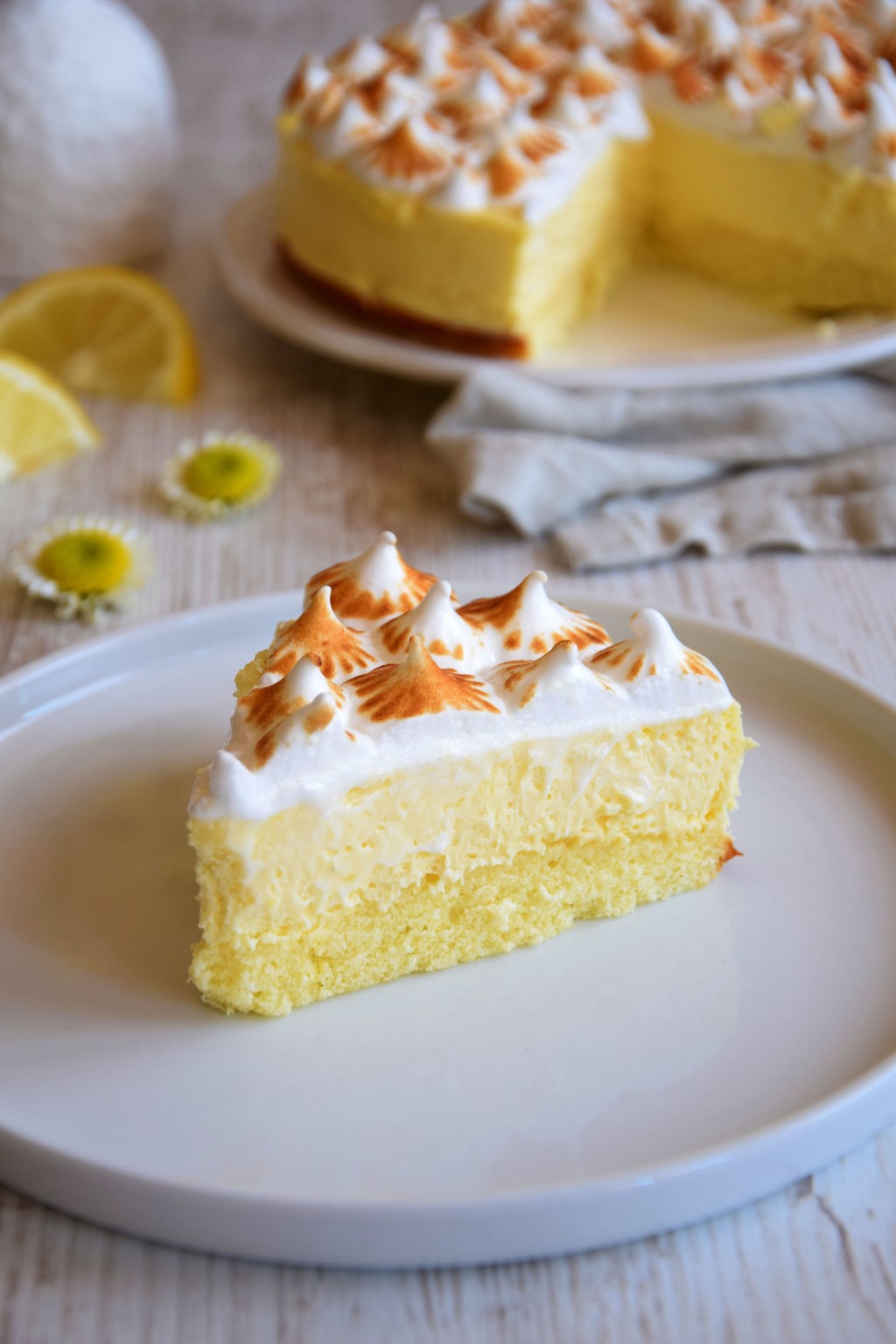 Gâteau nuage citron meringué