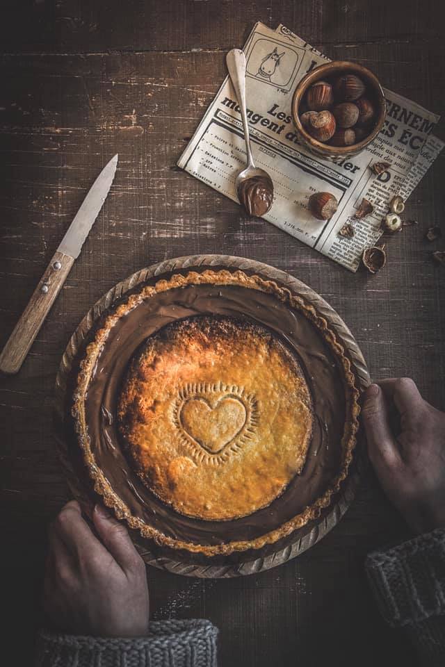 Tarte à la pâte à tartiner façon Nutella Biscuits