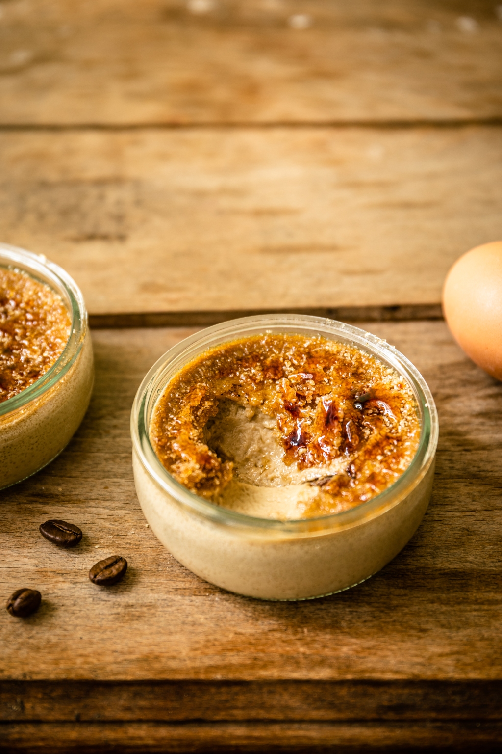 Crème brûlée aucafé